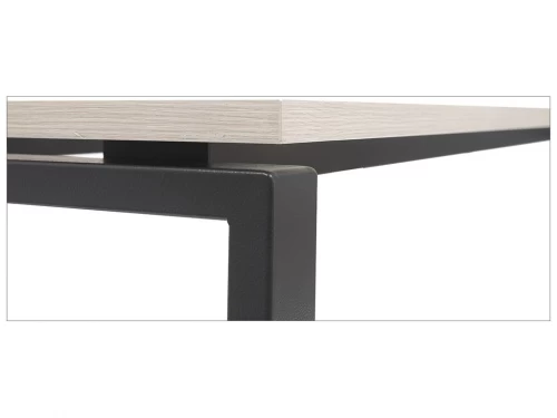 Стол офисный NT 160x70 белое дерево/антрацит