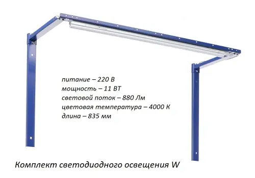 Верстак Практик Expert W120.F2/WS6.010